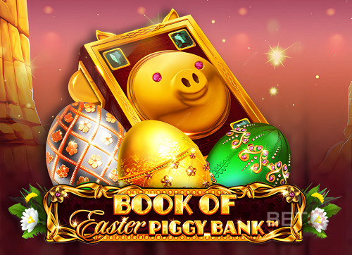 Book of Easter Piggy Bank