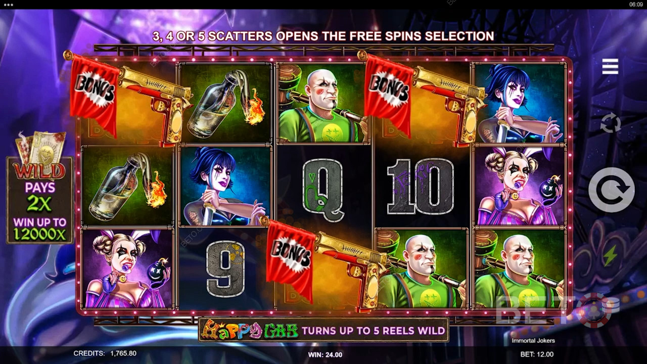 Огляд безсмертних джокерів від BETO Slots