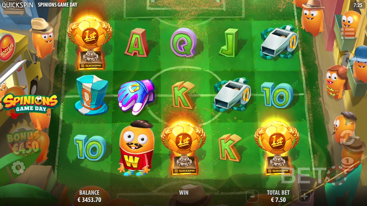 Spinions Game Day Грати Безкоштовно