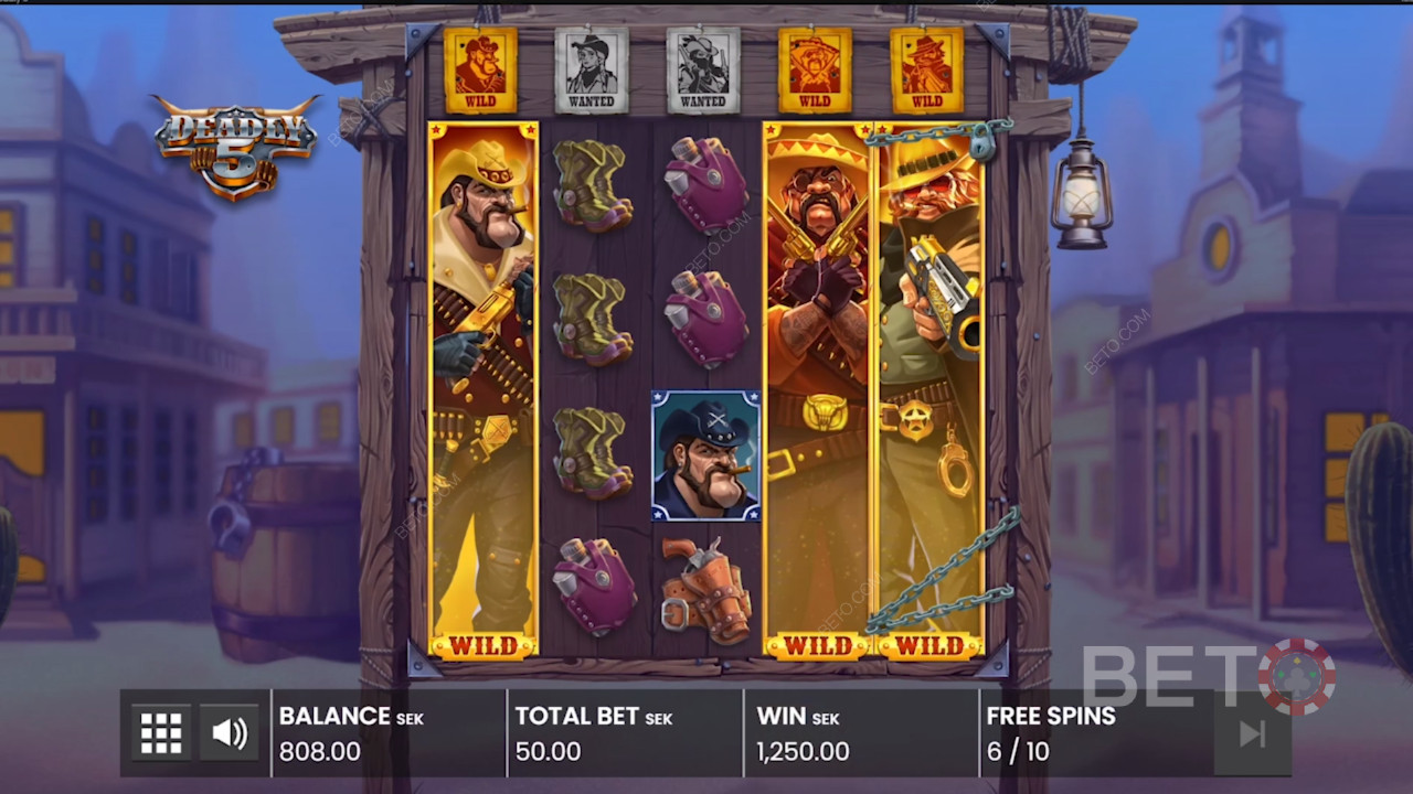 Огляд Deadly 5 від BETO Slots