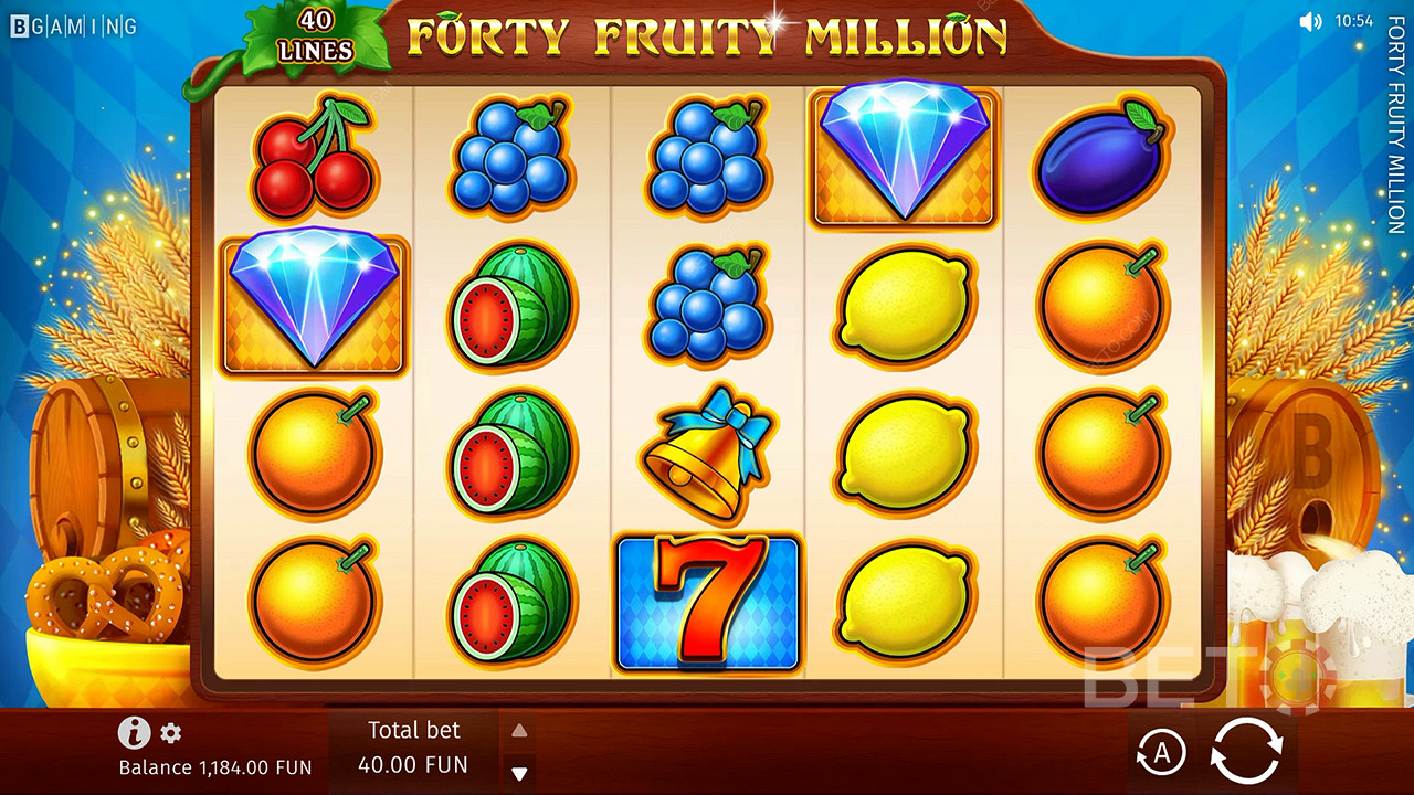 Forty Fruity Million Грати Безкоштовно