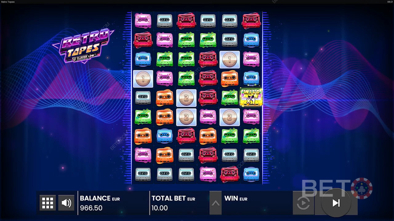 Огляд кластерних посилань на ретро-касети від BETO Slots