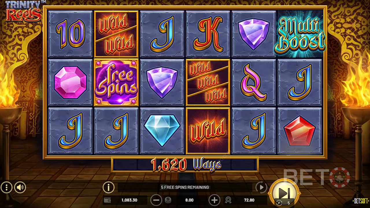 Огляд барабанів Trinity Reels від BETO Slots