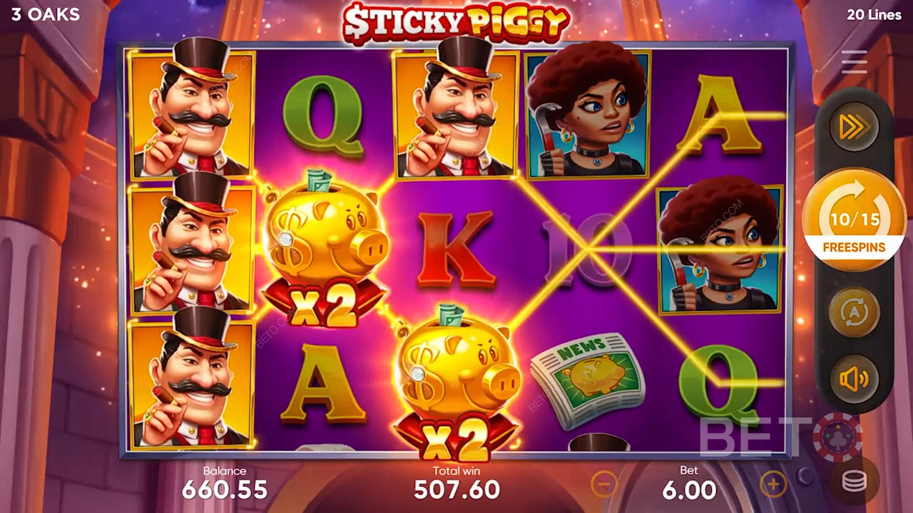 Sticky Piggy Грати Безкоштовно