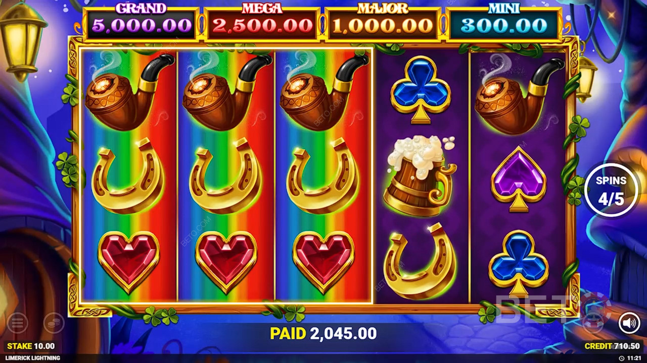 Огляд Limerick Lightning від BETO Slots