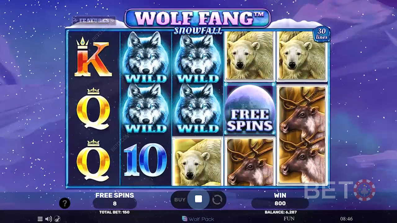 Wolf Fang Snowfall Грати Безкоштовно
