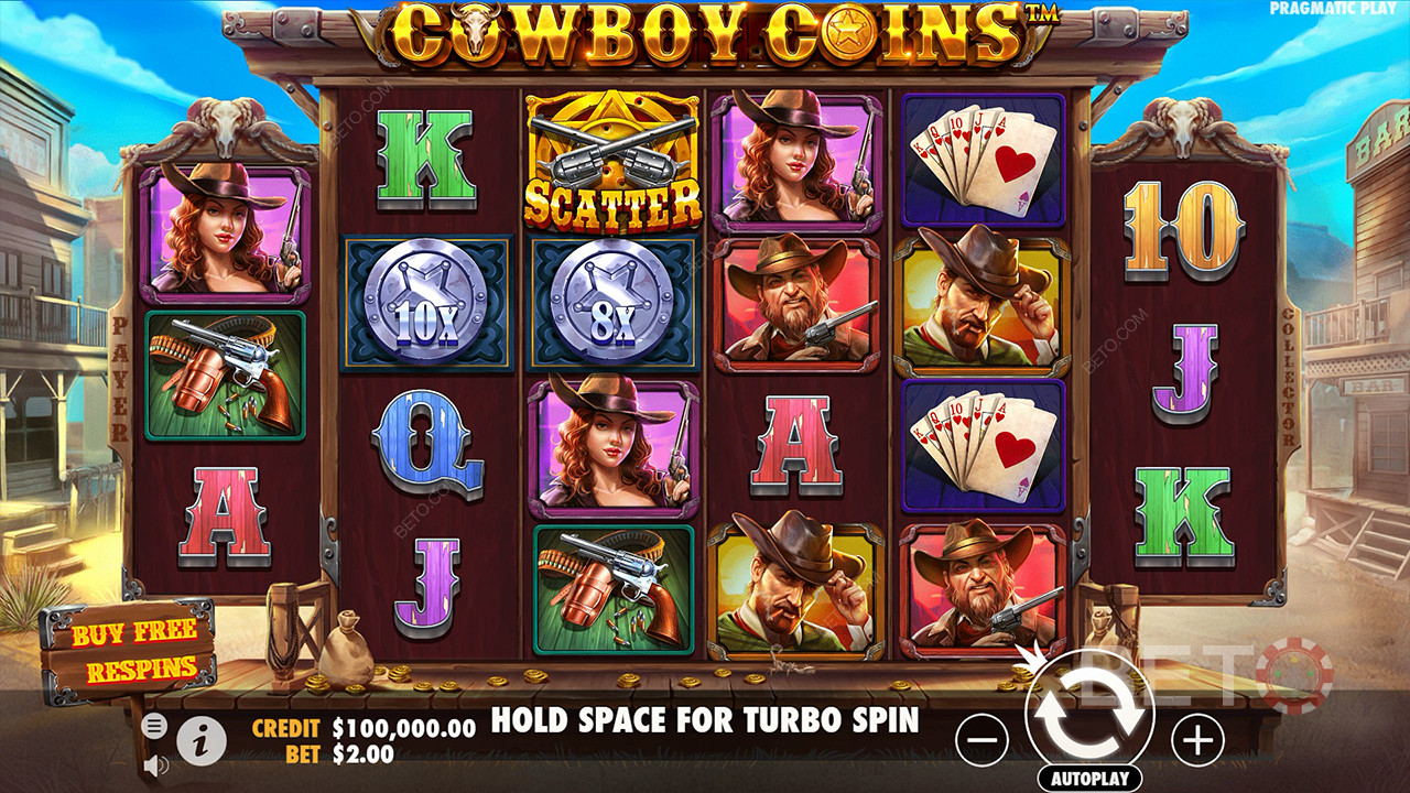 Cowboy Coins Грати Безкоштовно