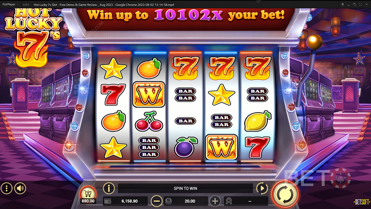 Огляд Hot Lucky 7s від BETO Slots