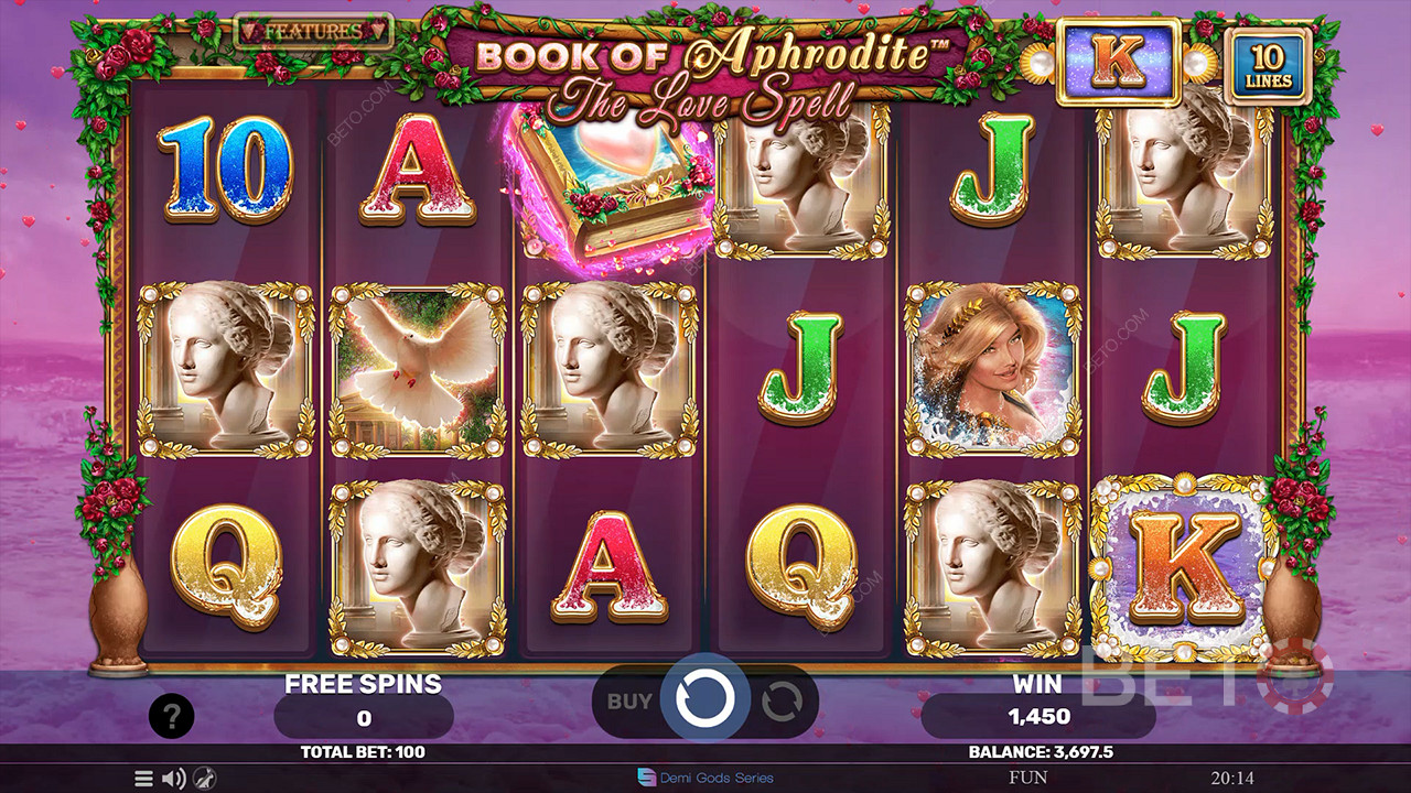 Book Of Aphrodite - The Love Spell Грати Безкоштовно