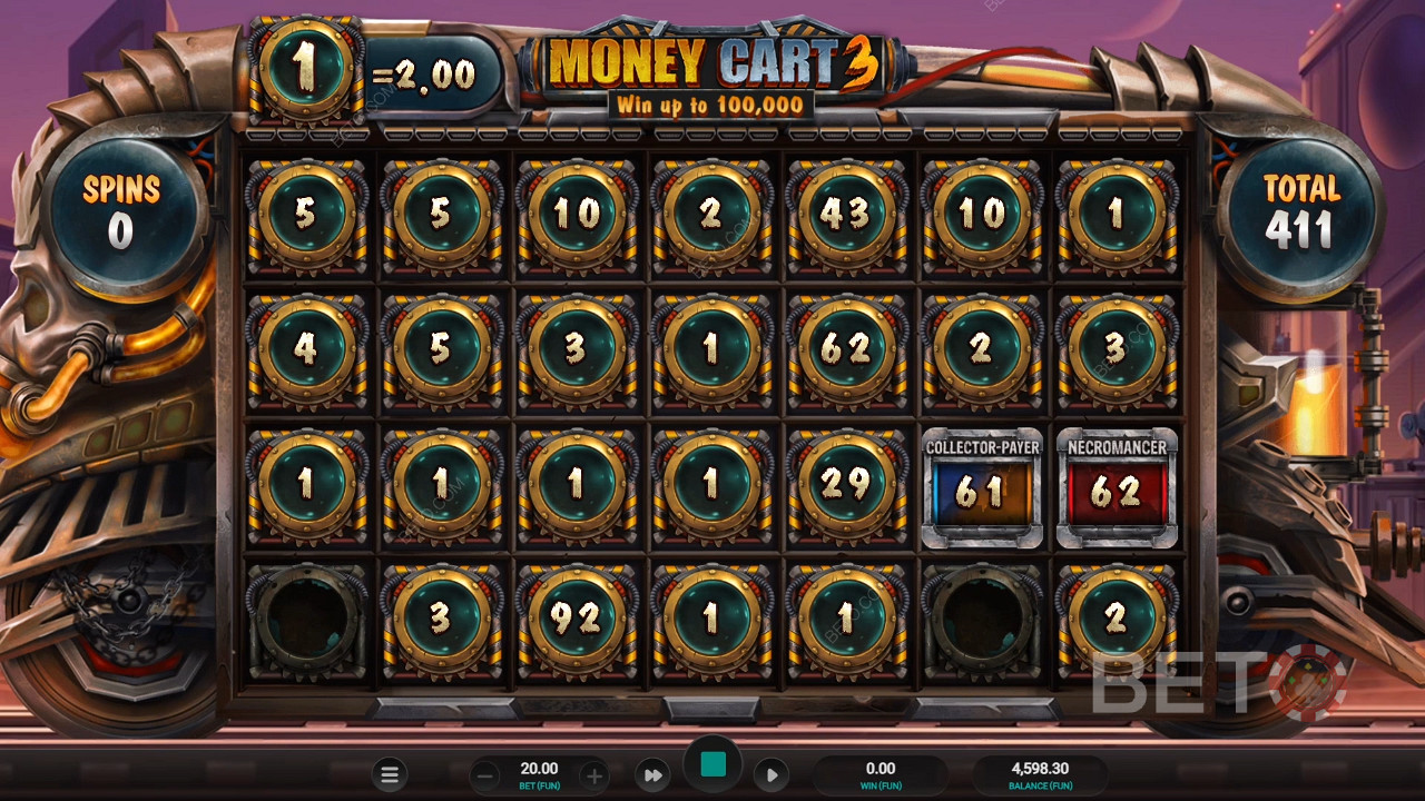 Огляд Money Cart 3 від BETO Slots