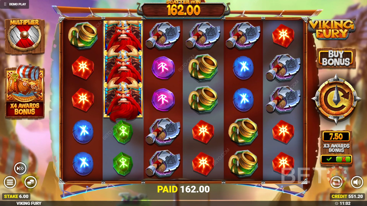 Огляд Viking Fury Spinfinity від BETO Slots