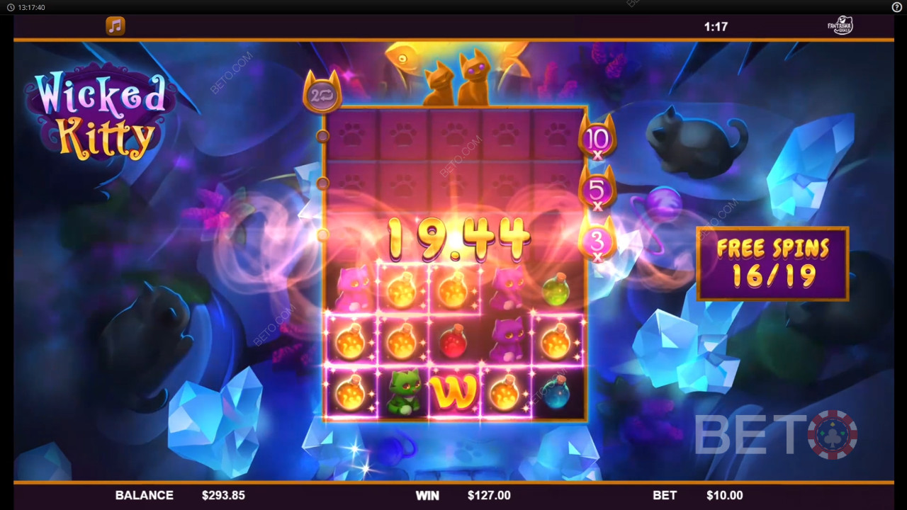 Огляд Wicked Kitty від BETO Slots