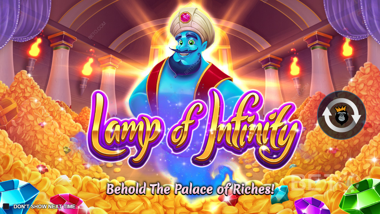 Попросіть джина виконати ваші бажання в онлайн-слоті Lamp of Infinity