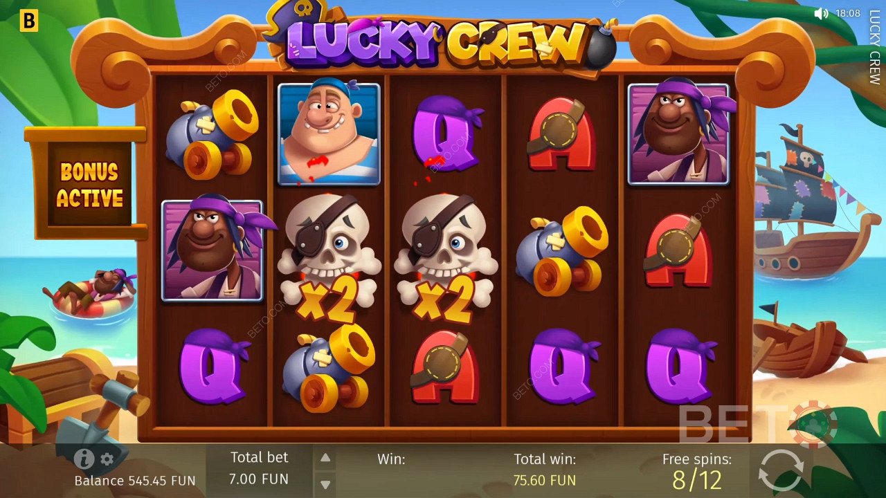 Огляд Lucky Crew від BETO Slots