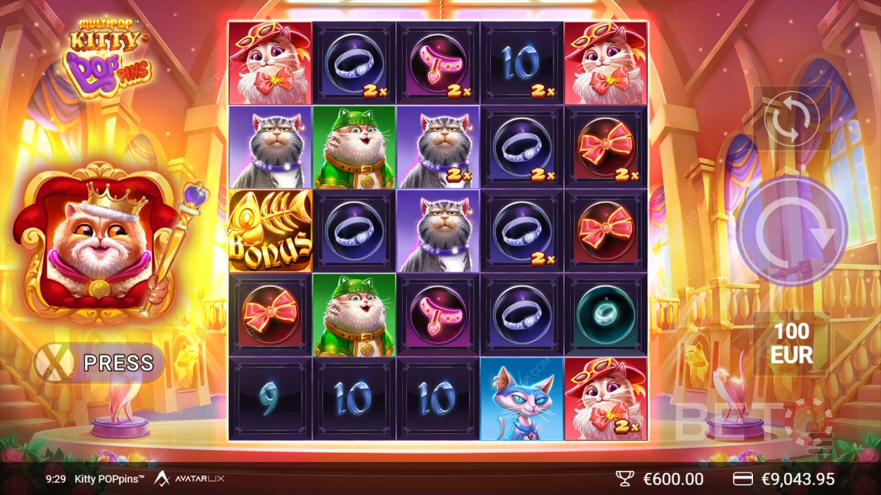 Огляд Kitty POPpins від BETO Slots