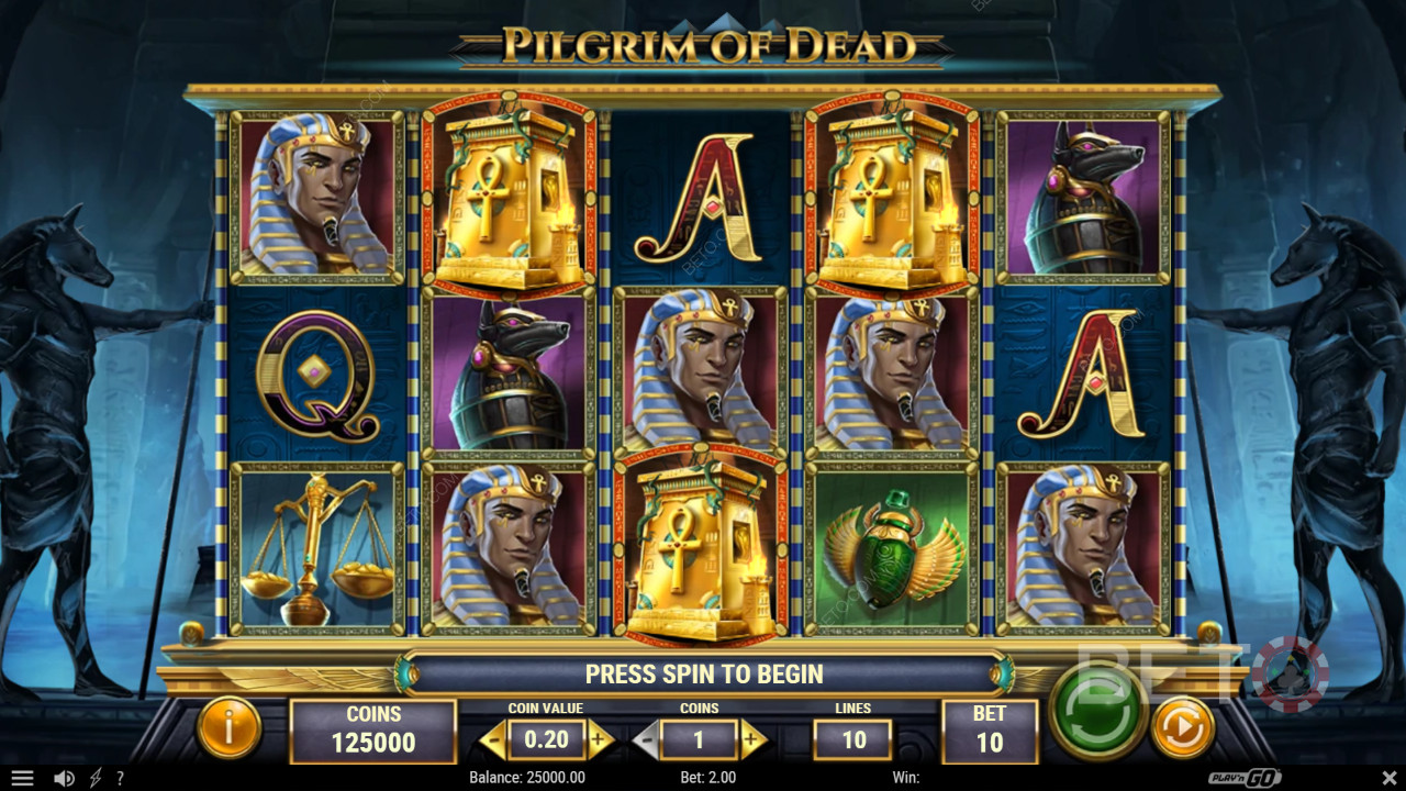 Огляд Pilgrim of Dead від BETO Slots