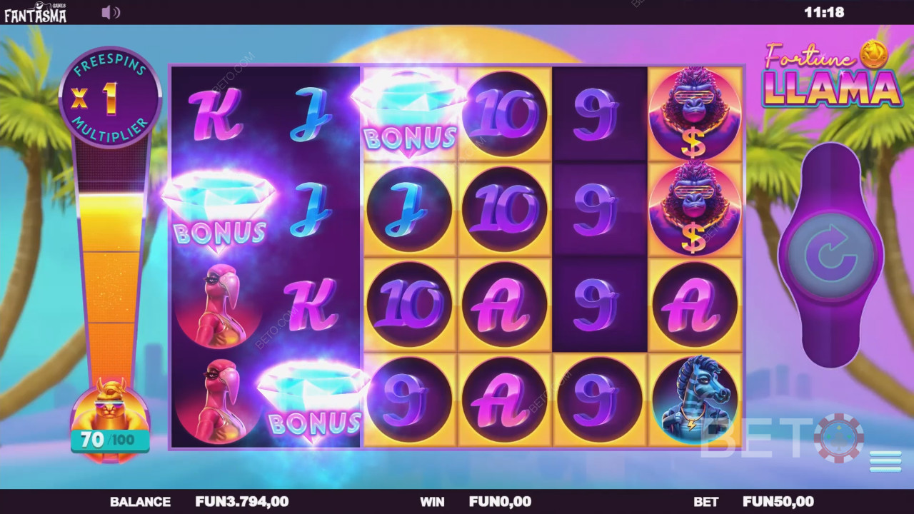 Огляд Fortune Llama від BETO Slots