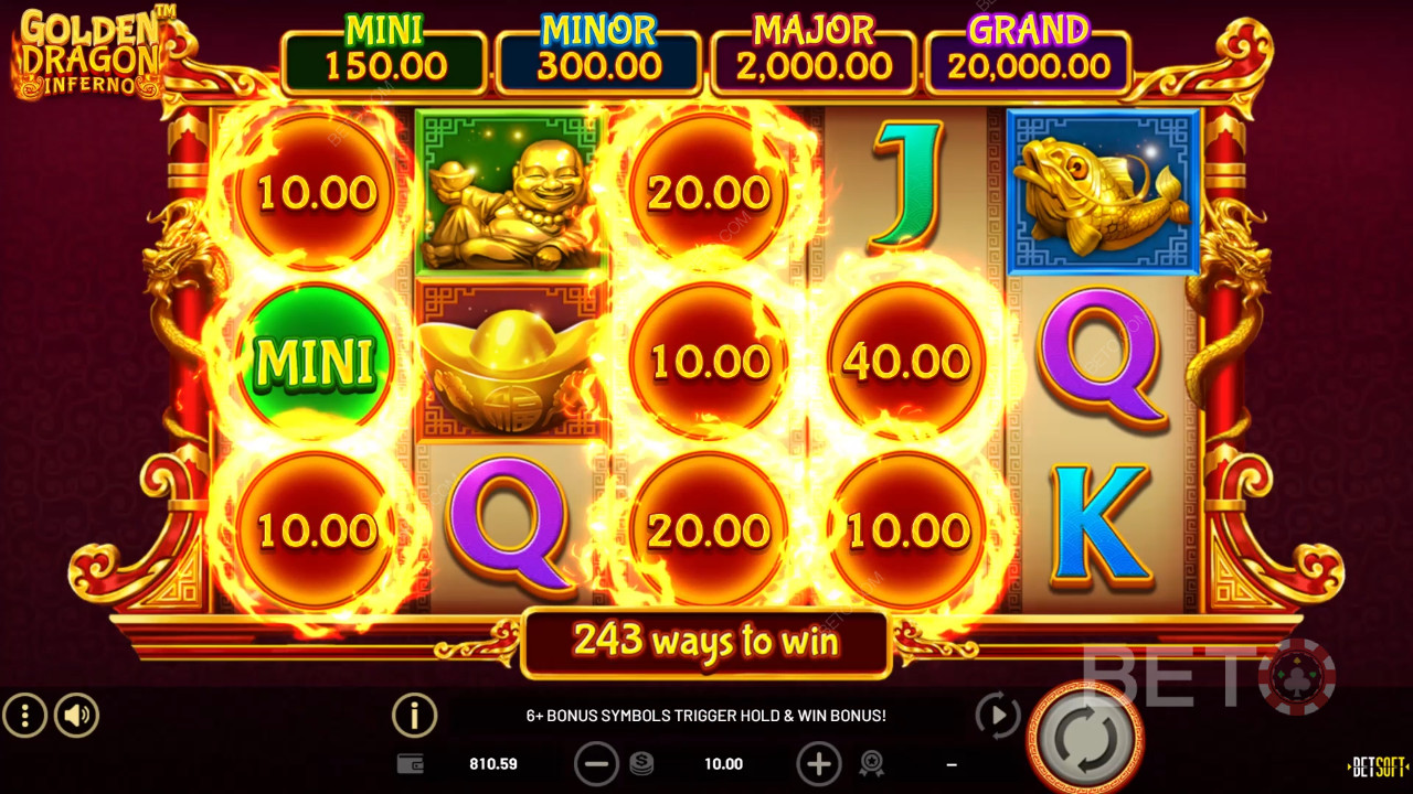Огляд Golden Dragon Inferno від BETO Slots