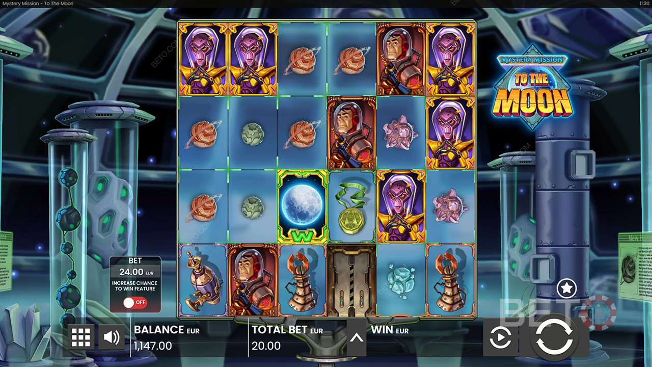 Огляд Mystery Mission to the Moon від BETO Slots