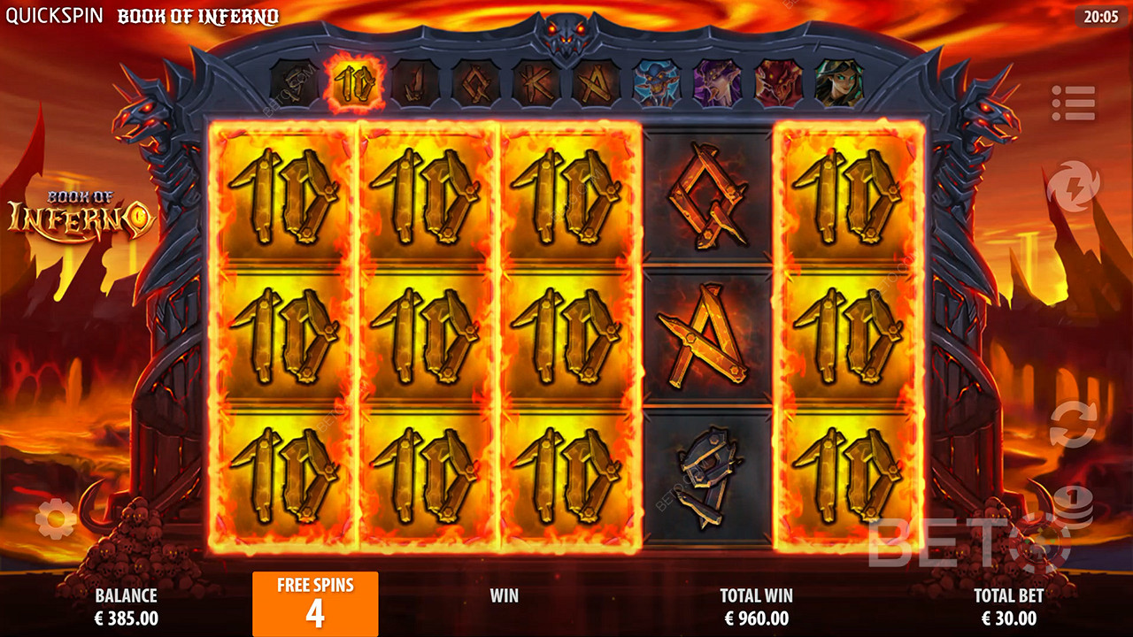 Book of Inferno Грати Безкоштовно