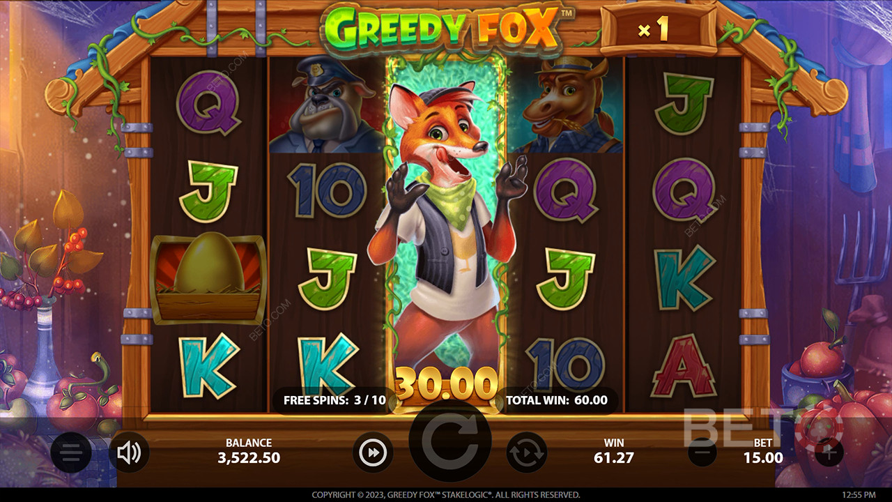 Огляд Greedy Fox від BETO Slots