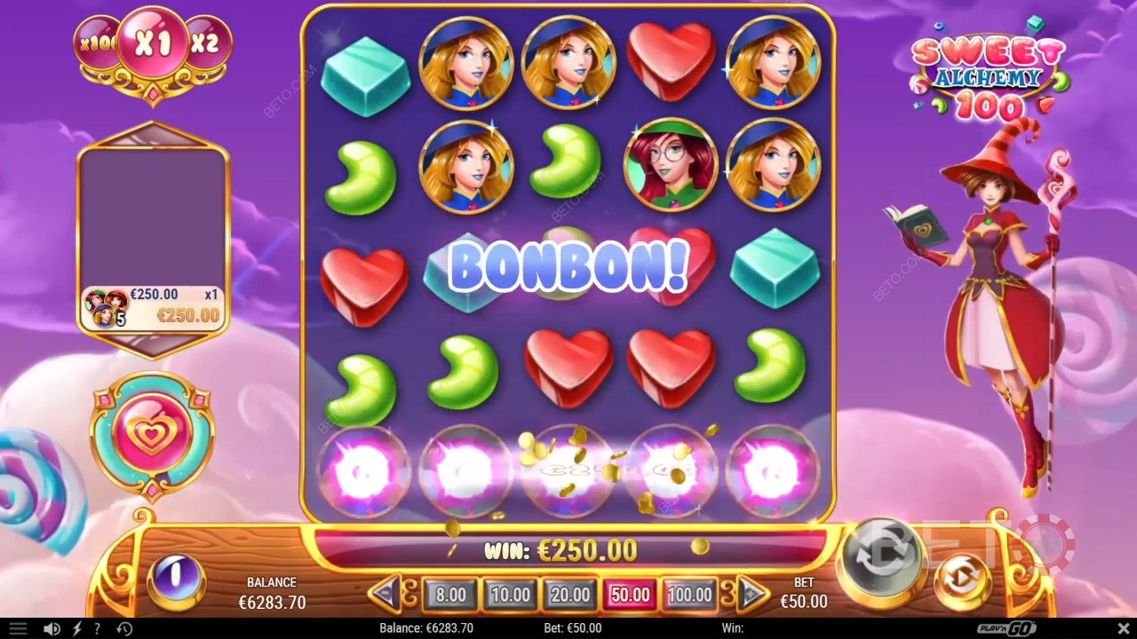 Огляд Sweet Alchemy 100 від BETO Slots