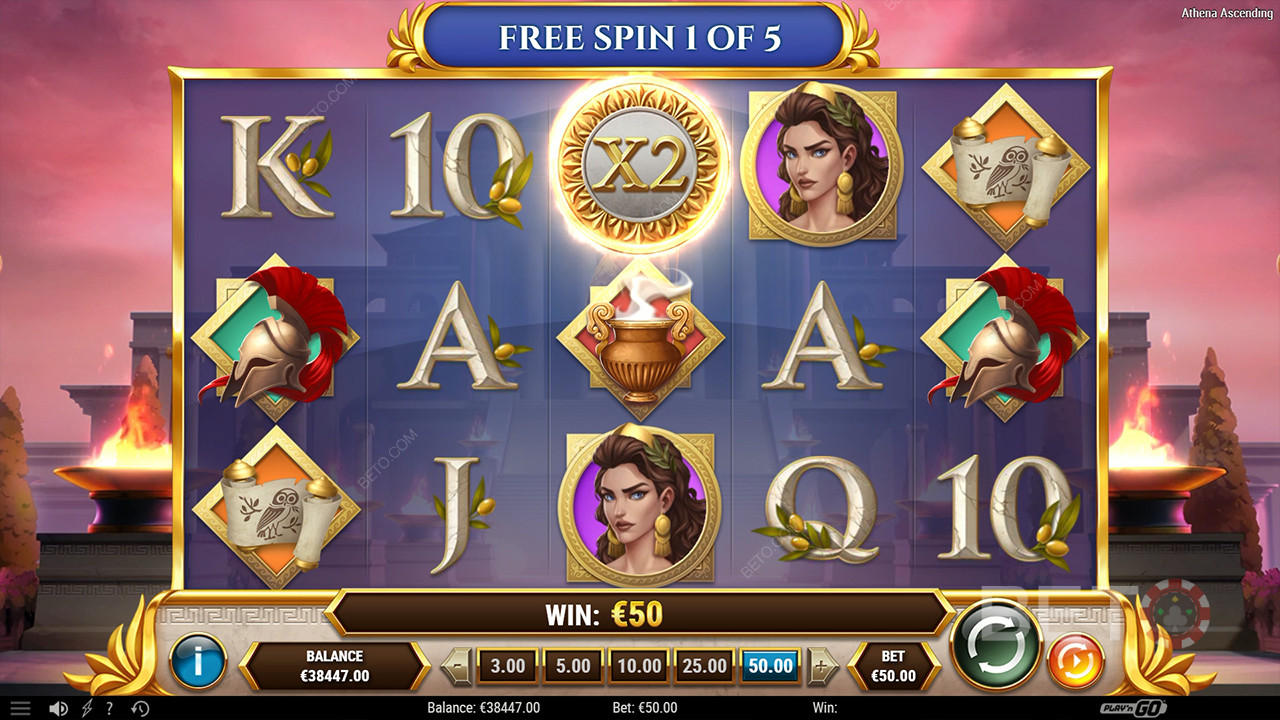 Огляд Athena Ascending від BETO Slots