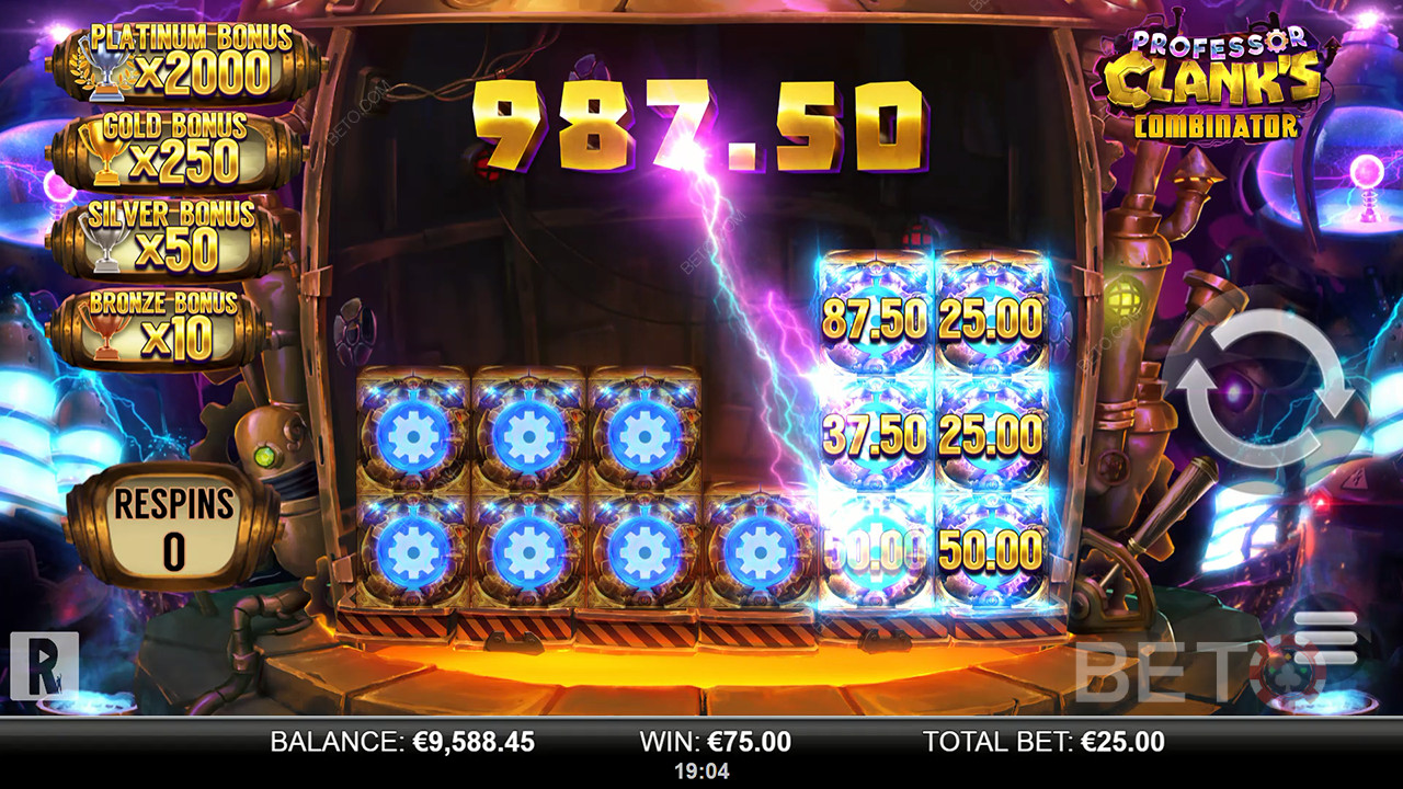 Огляд комбінатора професора Кланка від BETO Slots