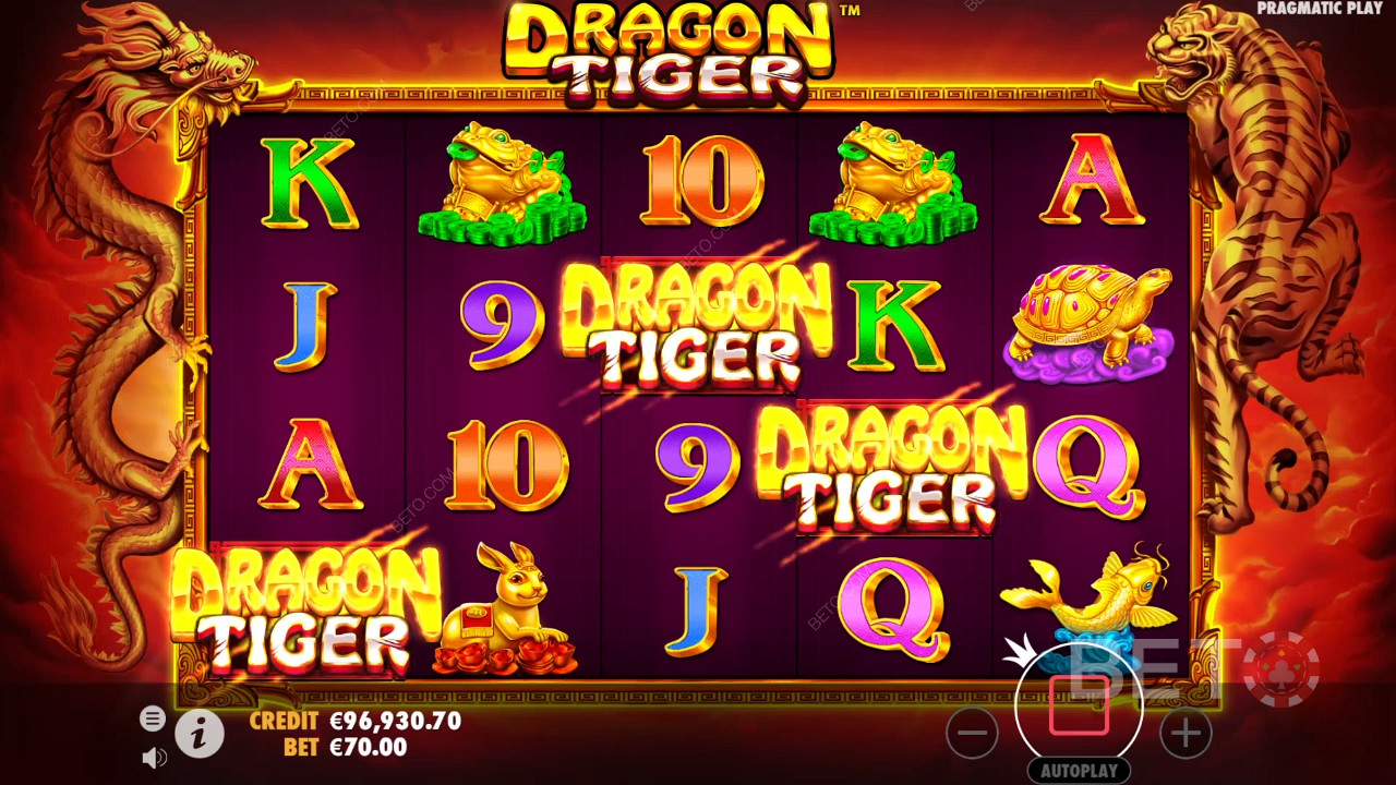 Dragon Tiger (Pragmatic Play)  Грати Безкоштовно