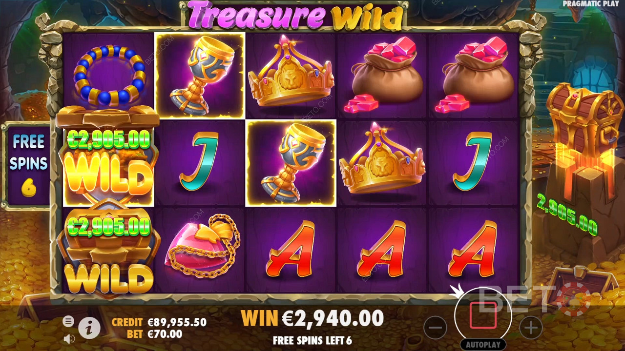 Огляд Treasure Wild від BETO Slots