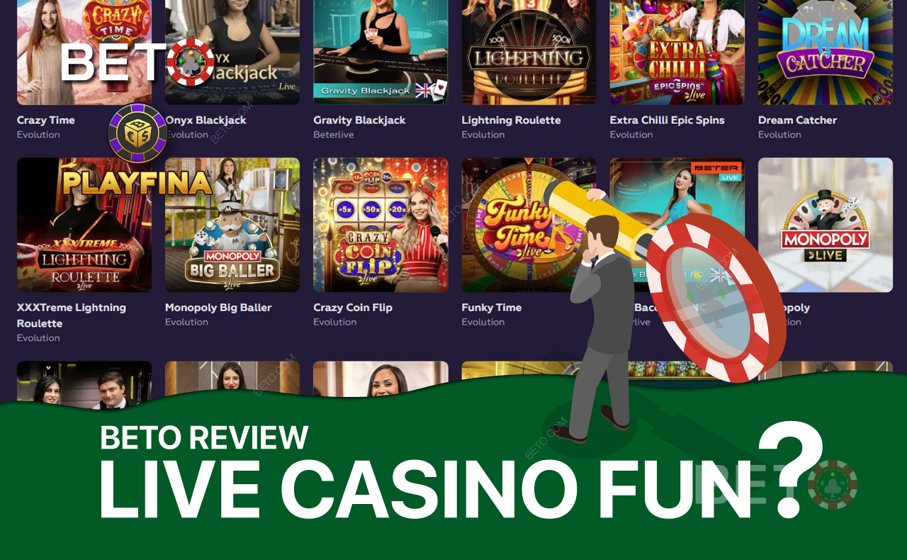 Живе казино Playfina пропонує широкий вибір популярних ігор з дилером.