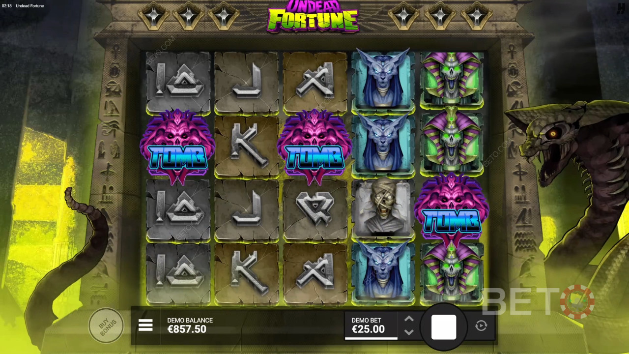 Огляд Undead Fortune від BETO Slots