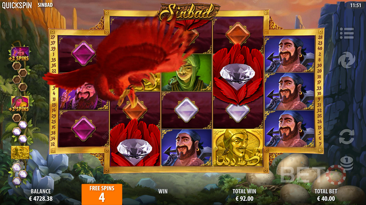 Огляд Sinbad від BETO Slots