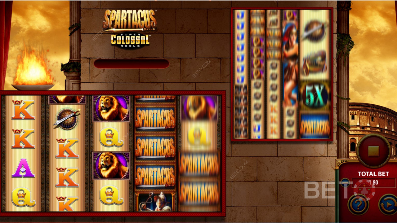 Spartacus Super Colossal Reels Онлайн-слот