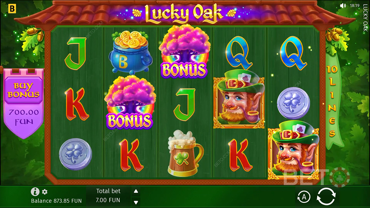 Огляд Lucky Oak від BETO Slots