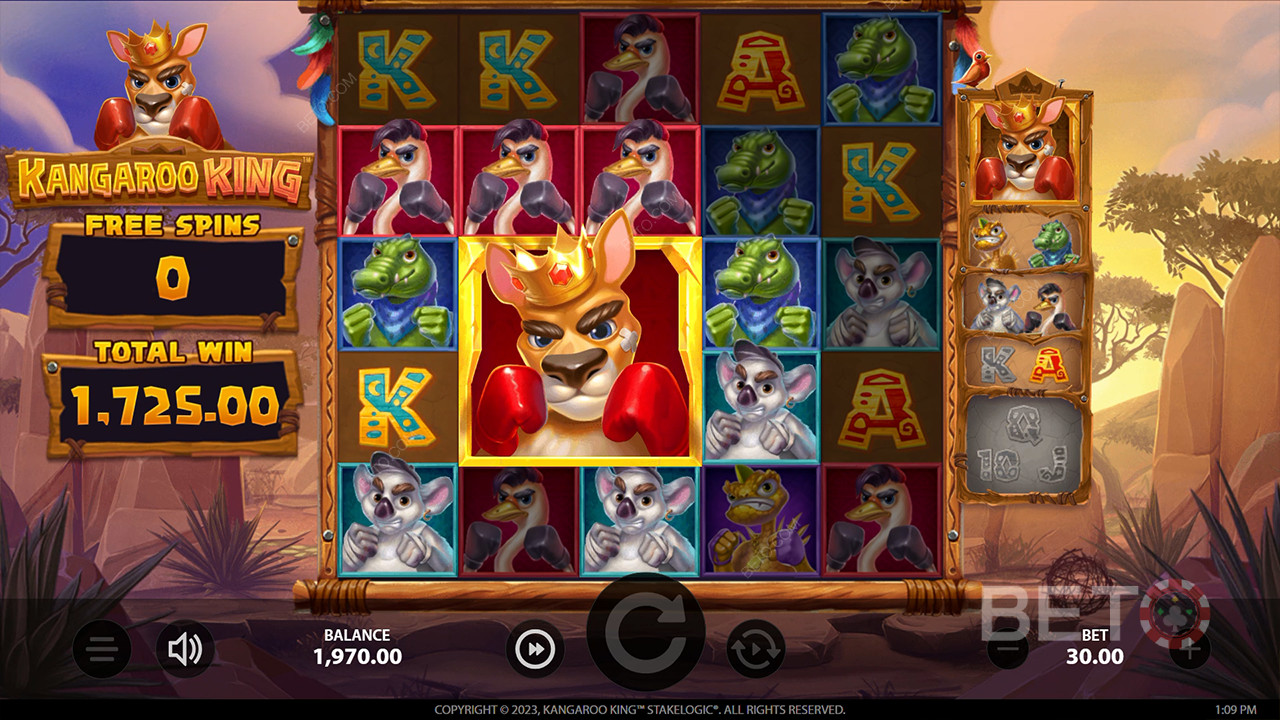 Огляд Kangaroo King від BETO Slots