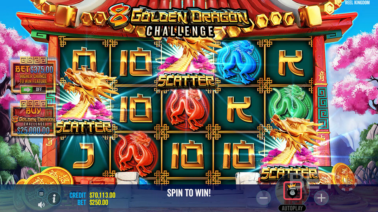 8 Golden Dragon Challenge  Грати Безкоштовно