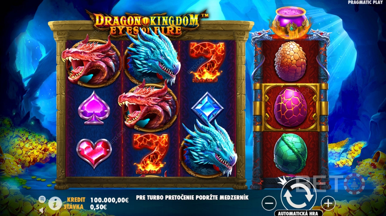 Dragon Kingdom Eyes of Fire Відео слот