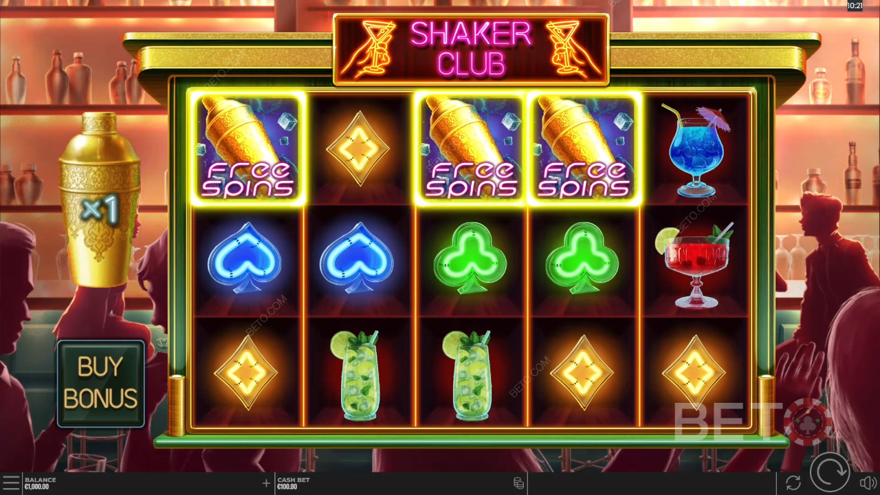 Огляд клубу Shaker Club від BETO Slots