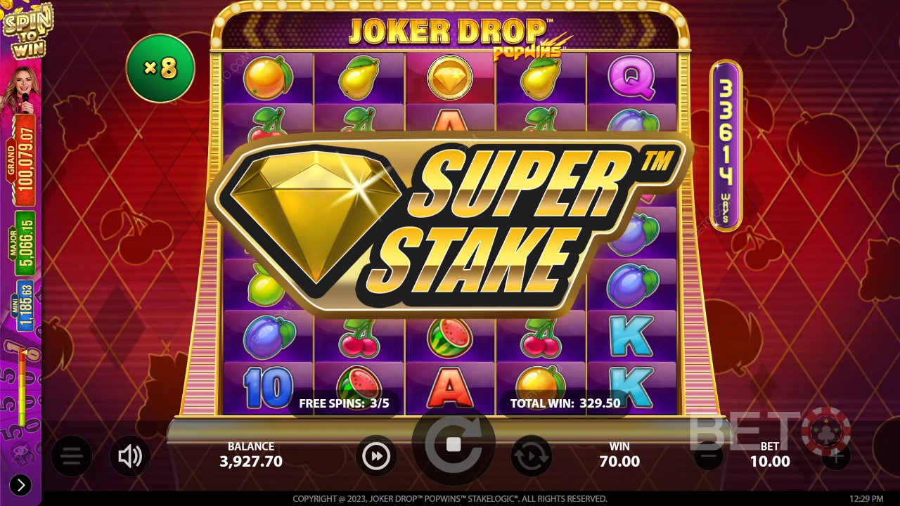 Joker Drop PopWins Грати Безкоштовно