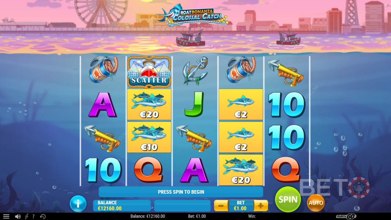 Огляд колосального улову Boat Bonanza від BETO Slots