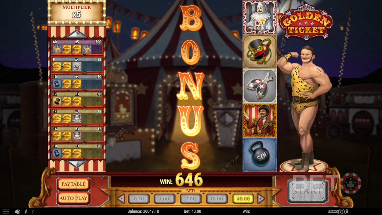 Golden Ticket (Play'n Go) Грати Безкоштовно