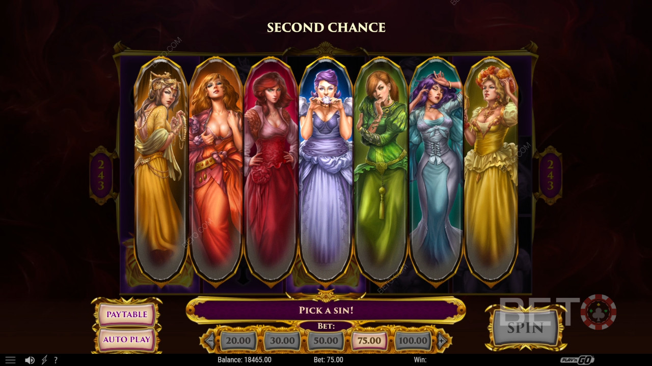 Огляд 7 Sins від BETO Slots