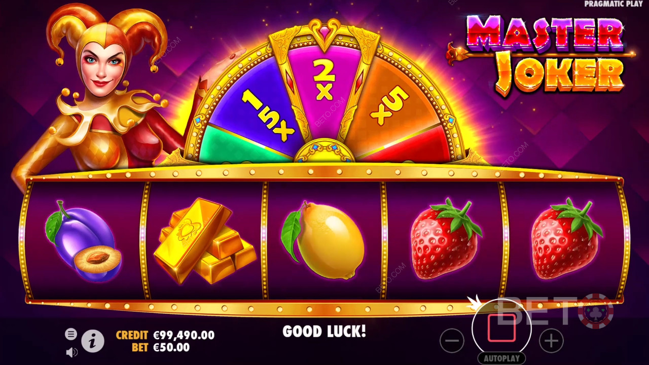 Особливості бонусів пояснюються в Master Joker від Pragmatic Play