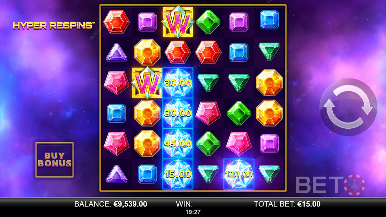 Огляд Hyper Respins від BETO Slots