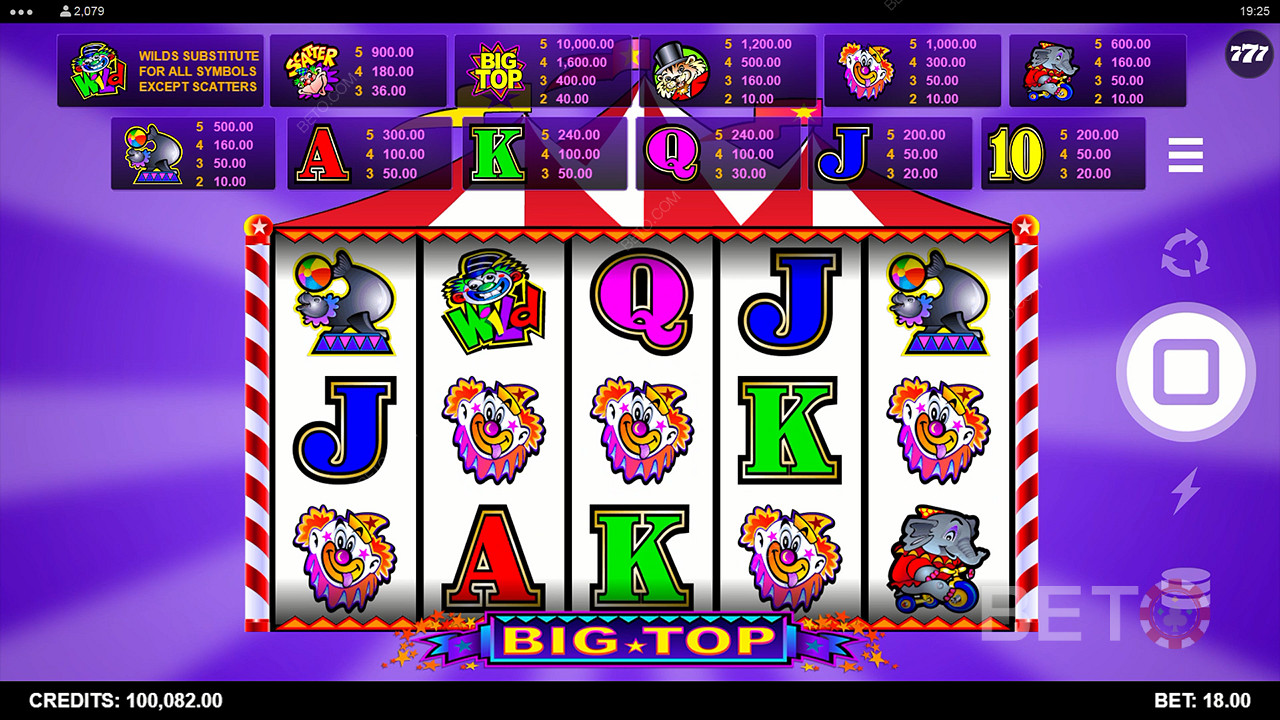 Big Top Грати Безкоштовно