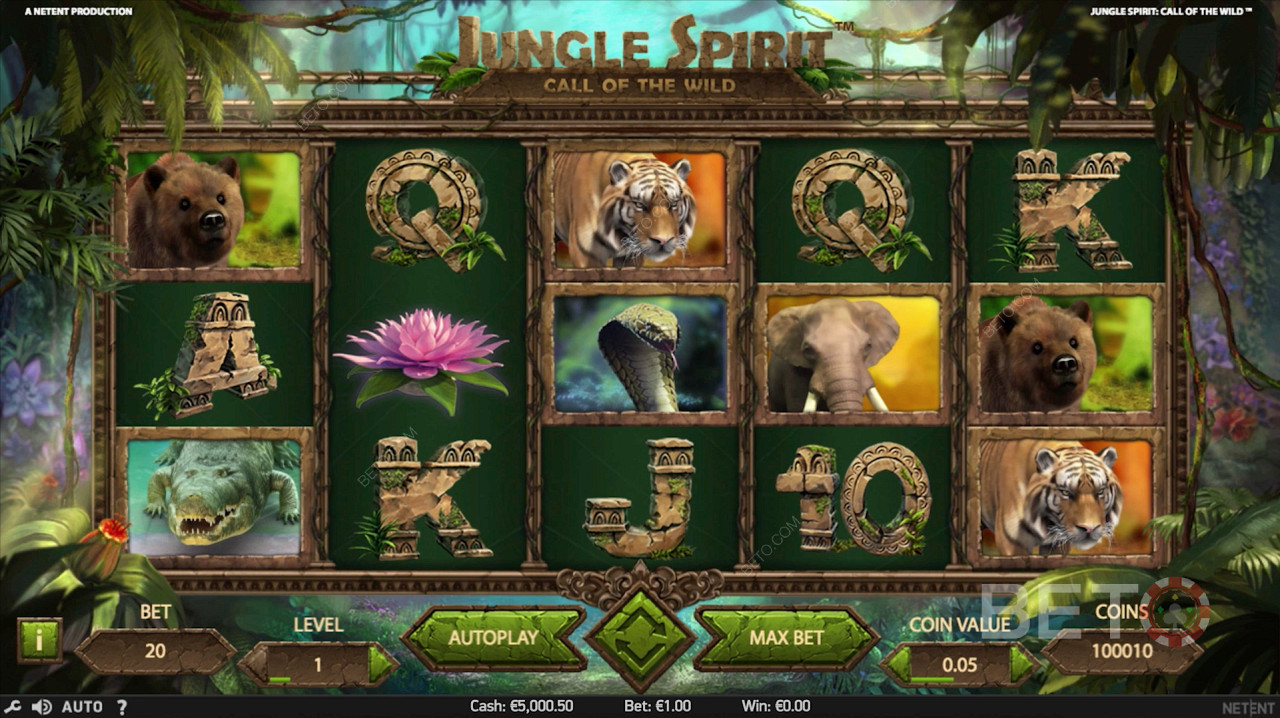 Jungle Spirit: Call of the Wild Відео слот