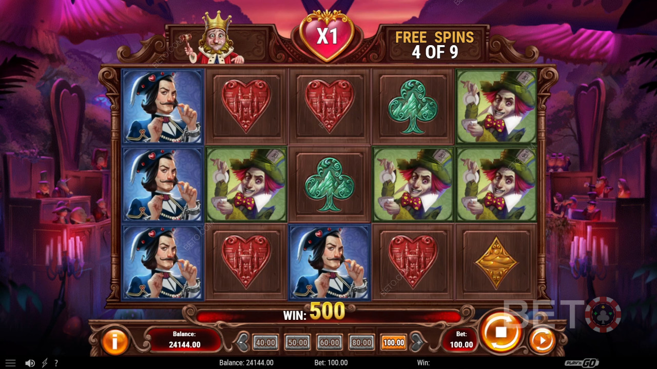 Огляд Court of Hearts від BETO Slots