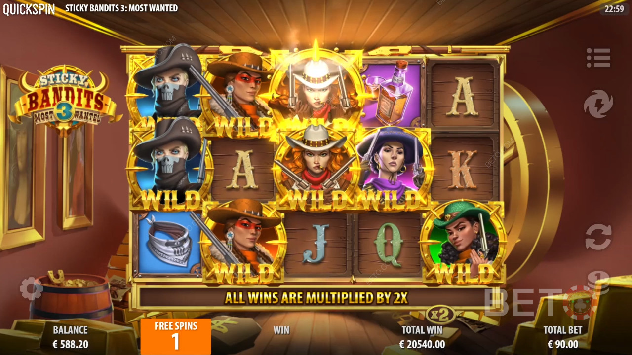 Огляд Sticky Bandits 3 Most Wanted від BETO Slots