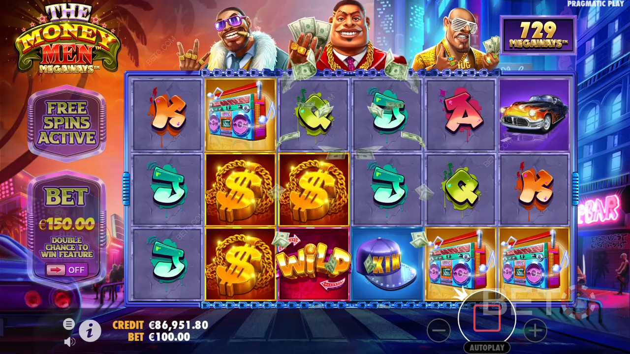 Огляд The Money Men Megaways від BETO Slots